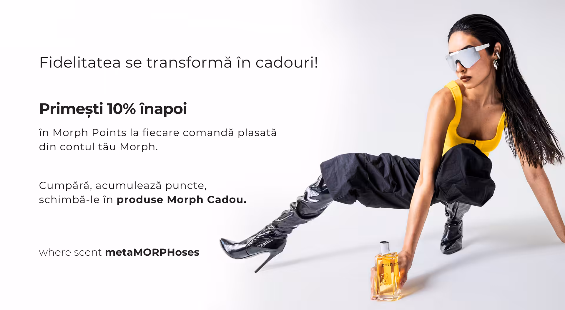 Morph Points Romania: the loyalty program that rewards you with 10% of the order value in Morph points